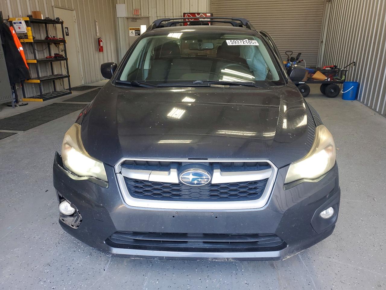 2012 Subaru Impreza Sport Premium Серый vin: JF1GPAL66CH205804