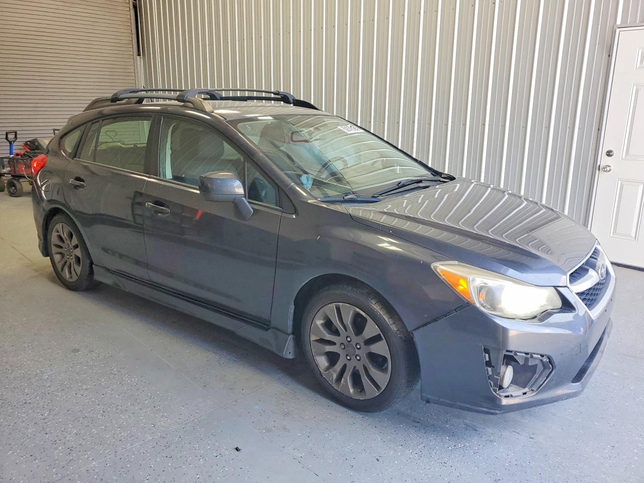 2012 Subaru Impreza Sport Premium Серый vin: JF1GPAL66CH205804