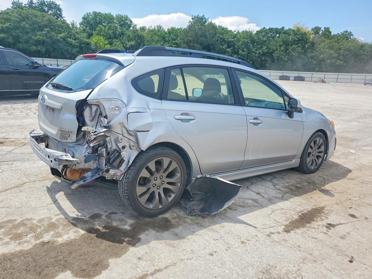2013 Subaru Impreza Sport Premium Silver vin: JF1GPAL66D2217942