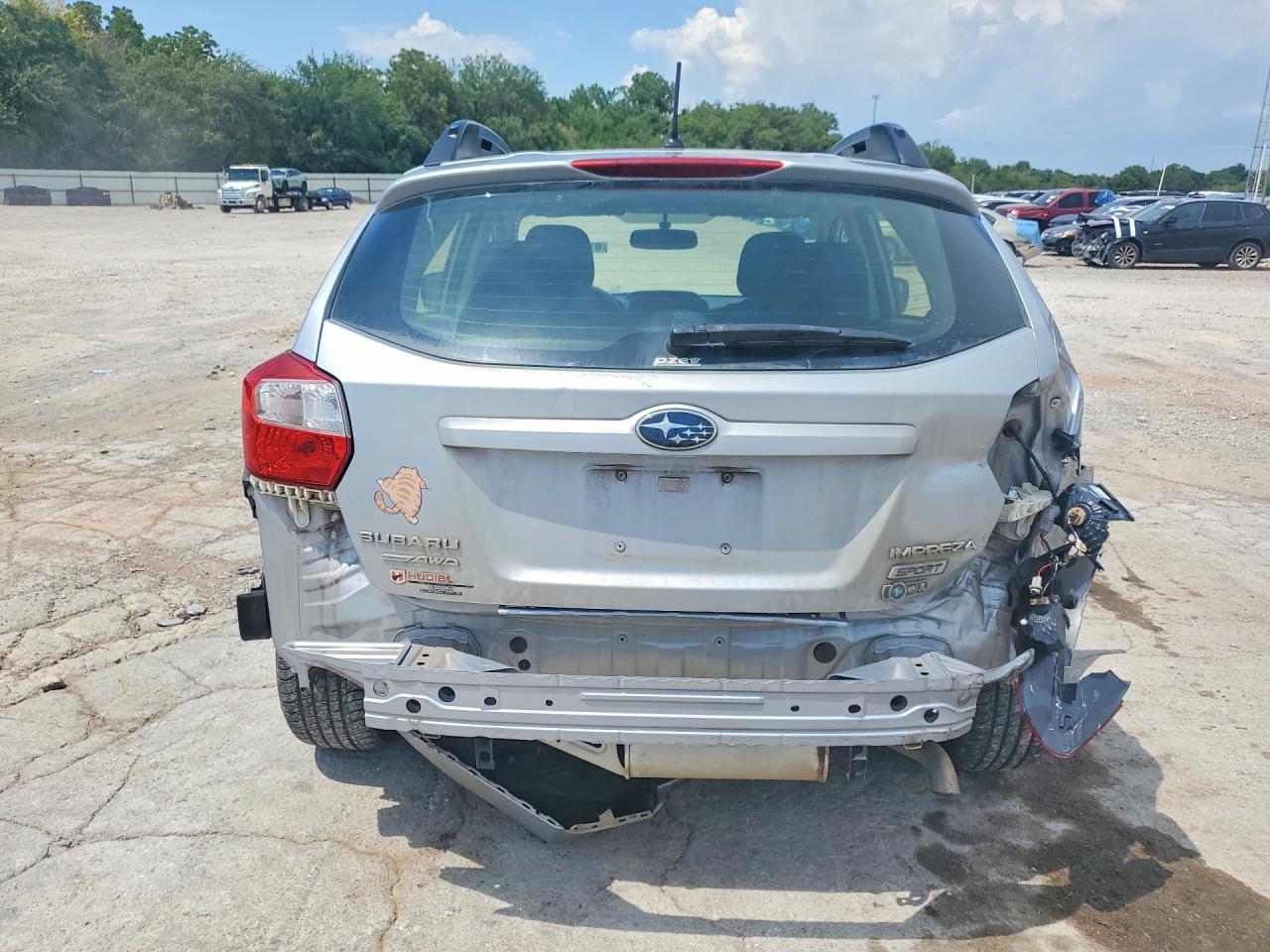 2013 Subaru Impreza Sport Premium Silver vin: JF1GPAL66D2217942