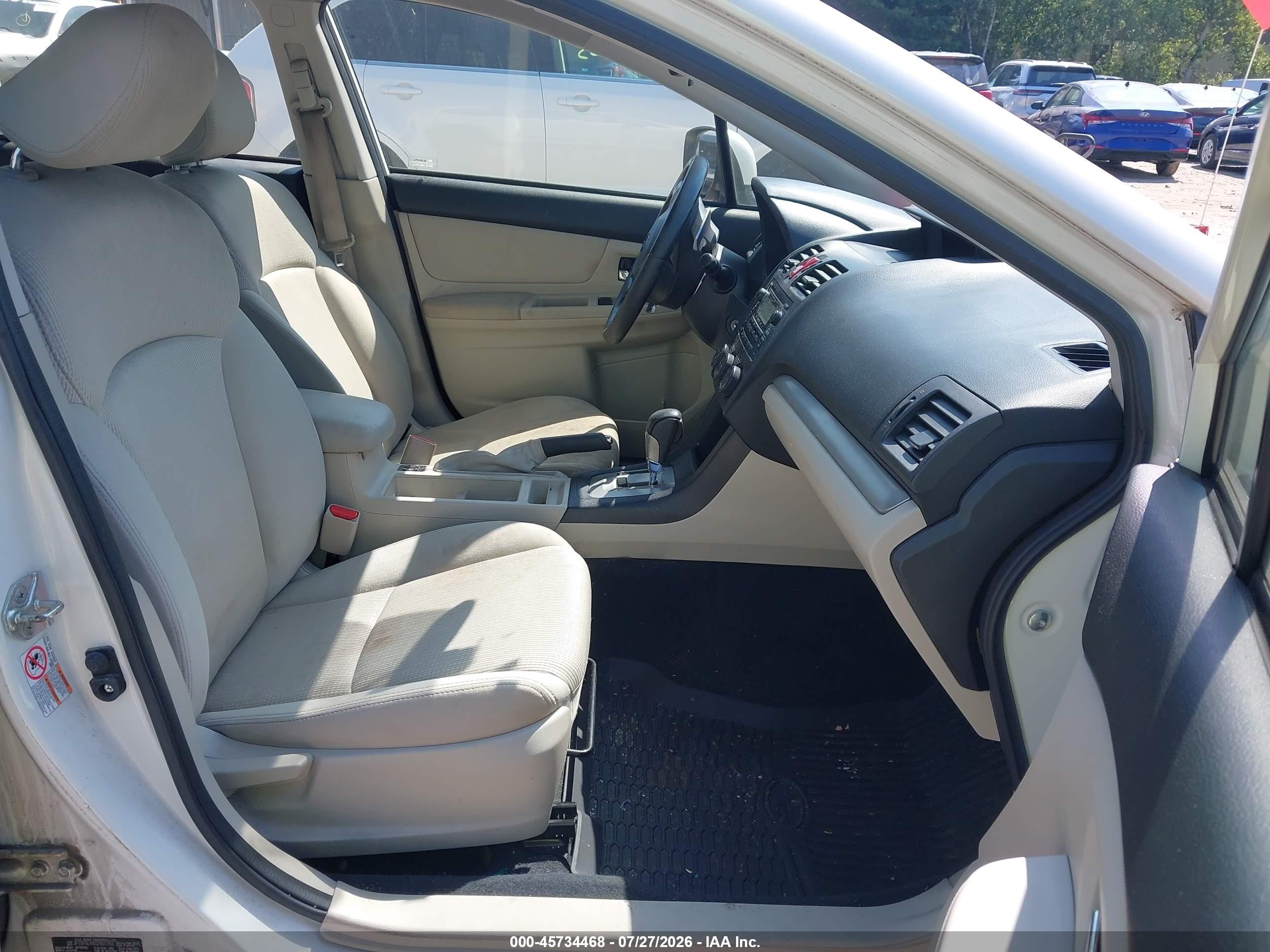 2013 Subaru Impreza 2.0i Sport Premium White vin: JF1GPAL66D2861392