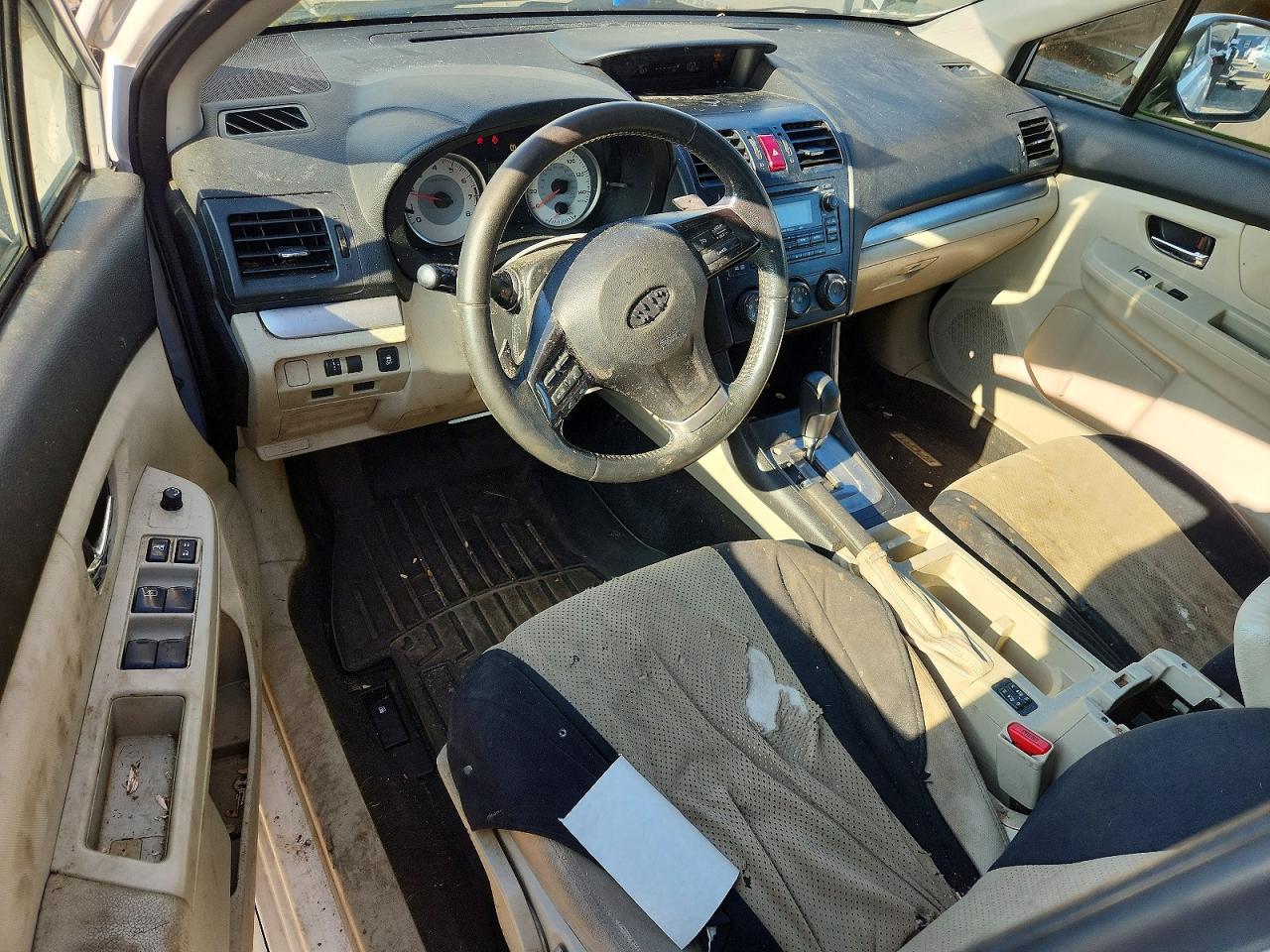 2013 Subaru Impreza Sport Premium White vin: JF1GPAL66D2870187