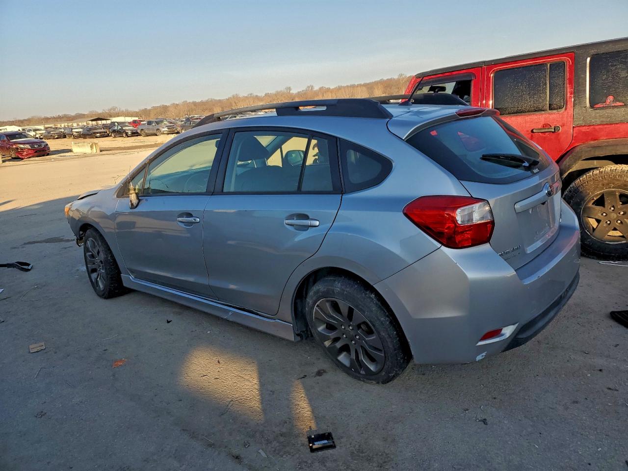 2013 Subaru Impreza Sport Premium Silver vin: JF1GPAL66D2888298