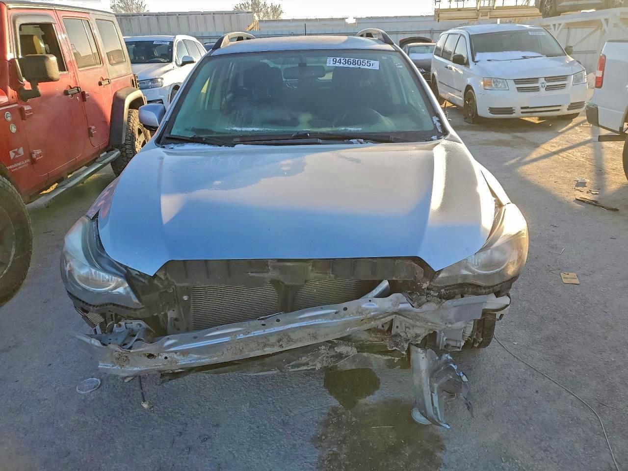 2013 Subaru Impreza Sport Premium Silver vin: JF1GPAL66D2888298