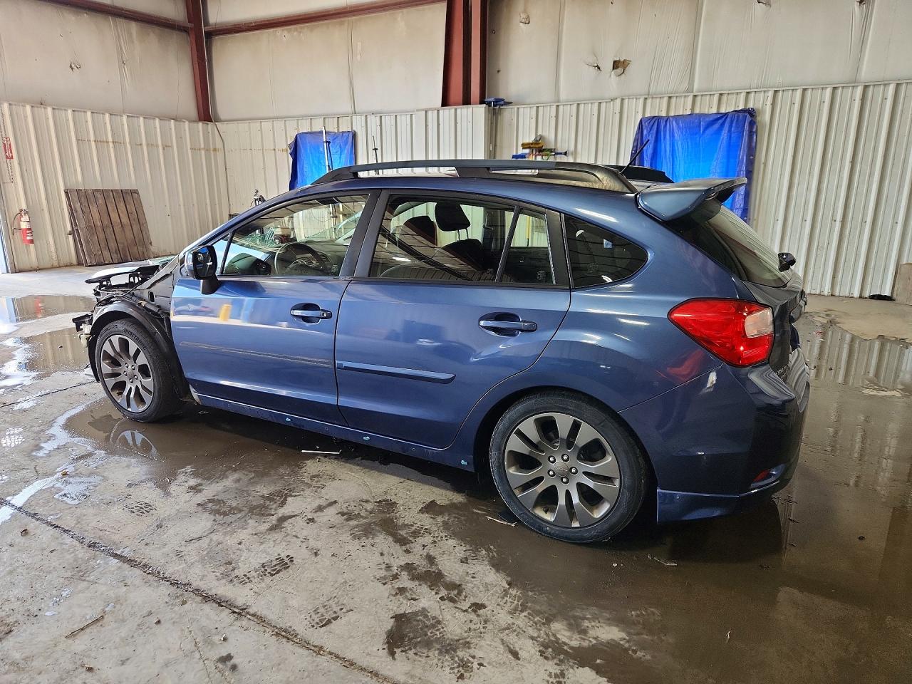 2013 Subaru Impreza Sport Premium Blue vin: JF1GPAL66DH206694
