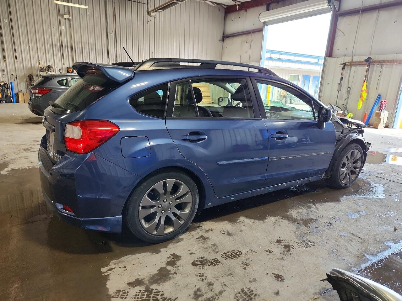 2013 Subaru Impreza Sport Premium Blue vin: JF1GPAL66DH206694