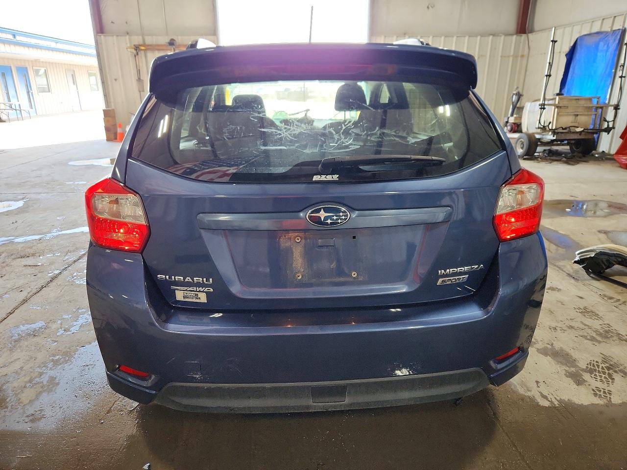 2013 Subaru Impreza Sport Premium Blue vin: JF1GPAL66DH206694