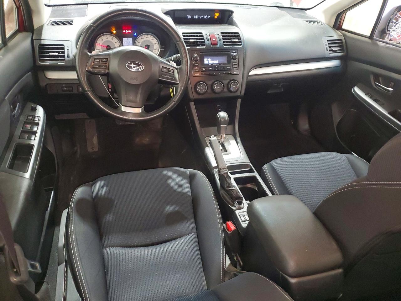 2013 Subaru Impreza Sport Premium Red vin: JF1GPAL66DH825599