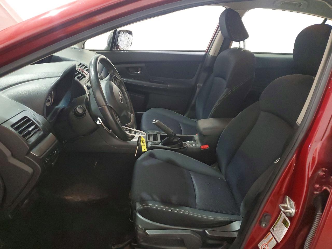 2013 Subaru Impreza Sport Premium Red vin: JF1GPAL66DH825599