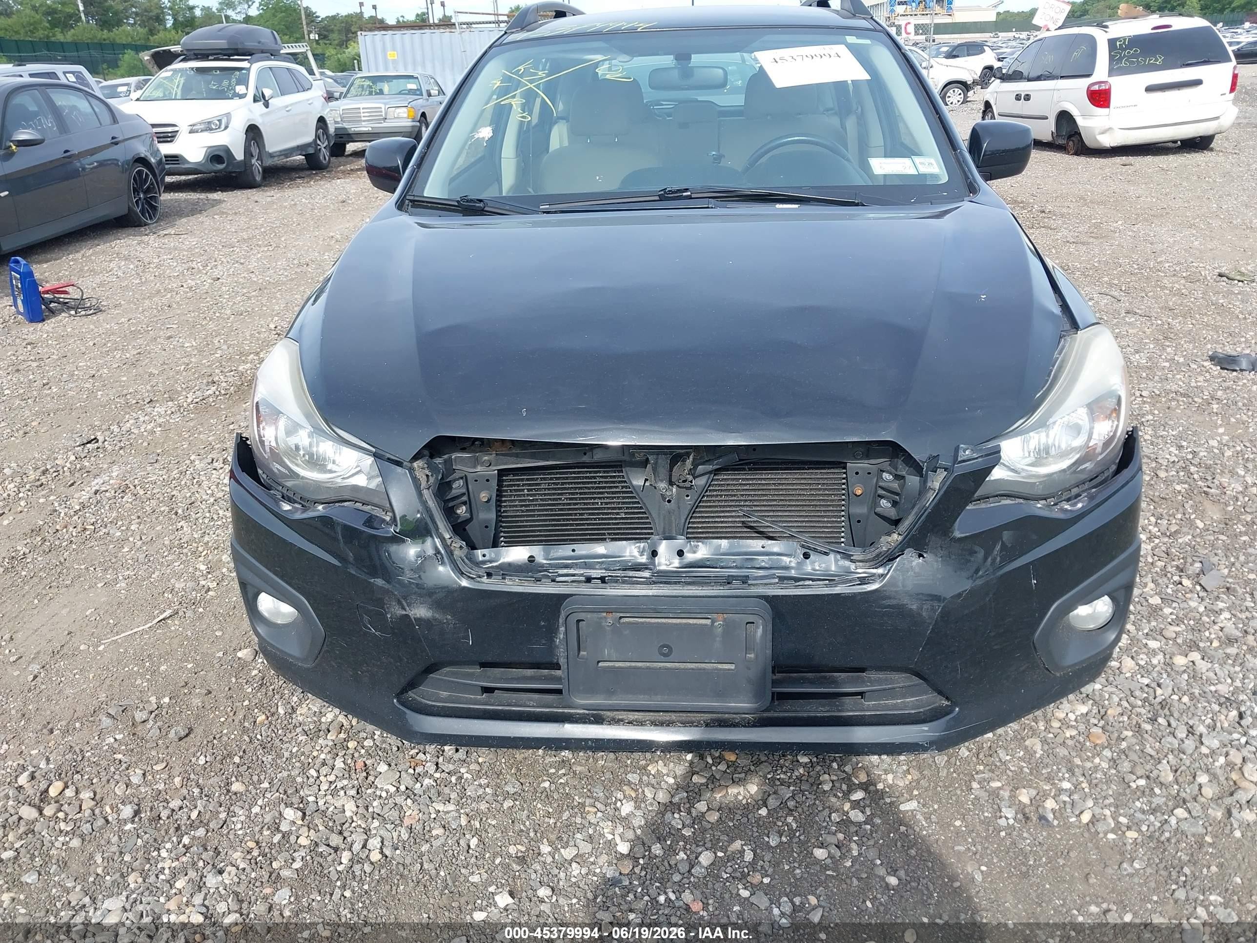 2013 Subaru Impreza 2.0i Sport Premium Black vin: JF1GPAL66DH842936