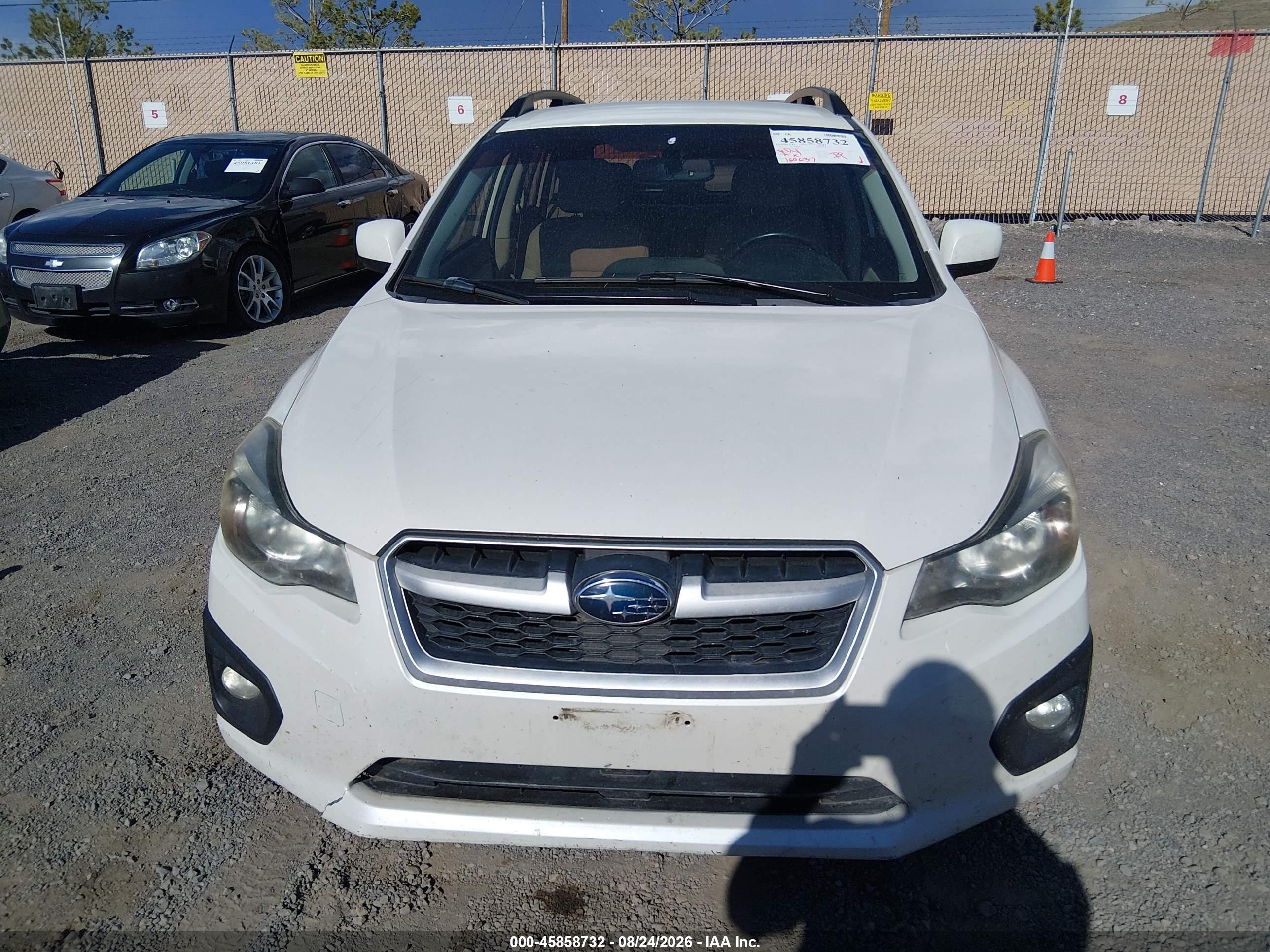 2013 Subaru Impreza 2.0i Sport Premium White vin: JF1GPAL66DH843004