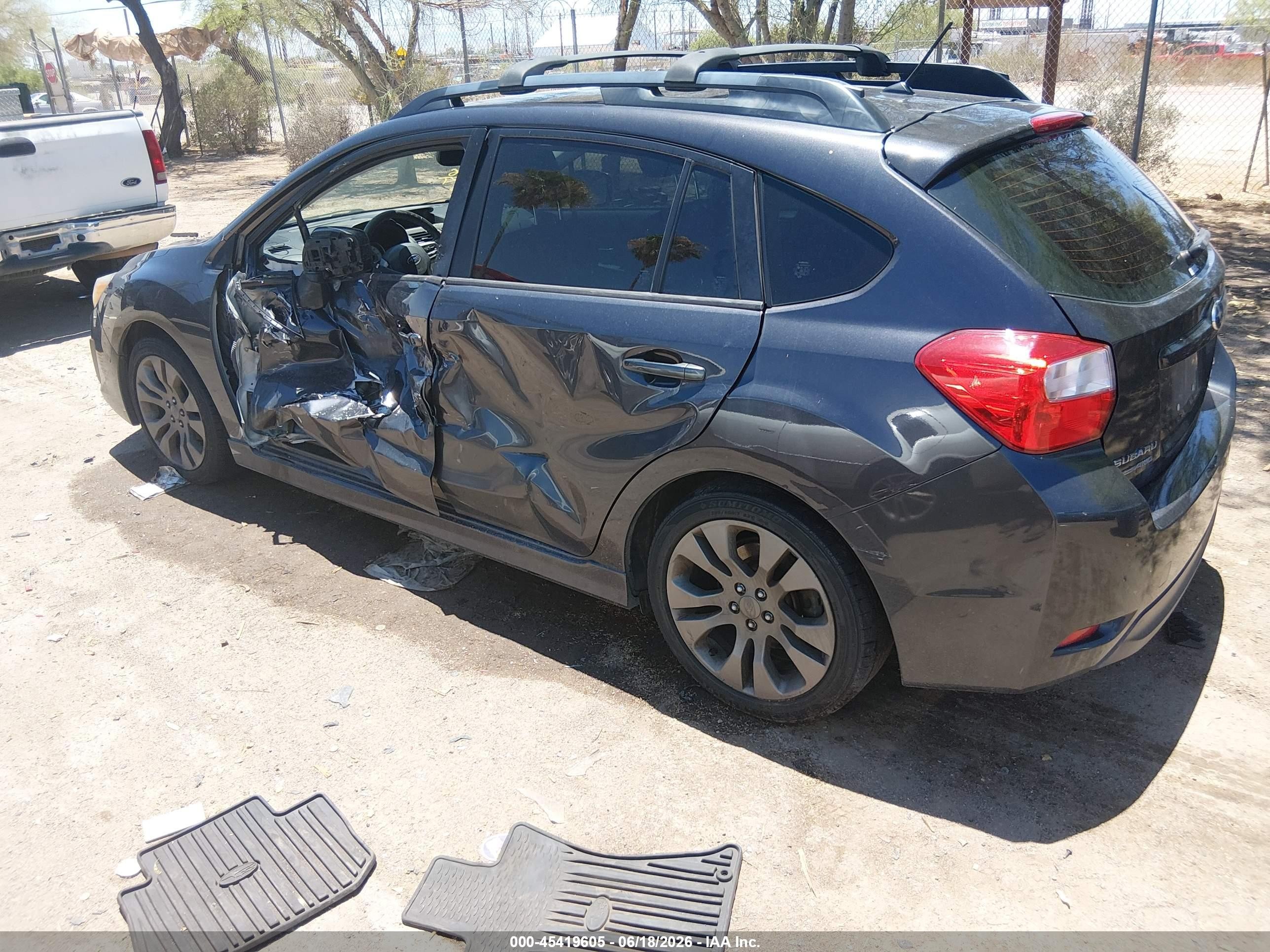 2014 Subaru Impreza 2.0i Sport Premium Black vin: JF1GPAL66E8217518
