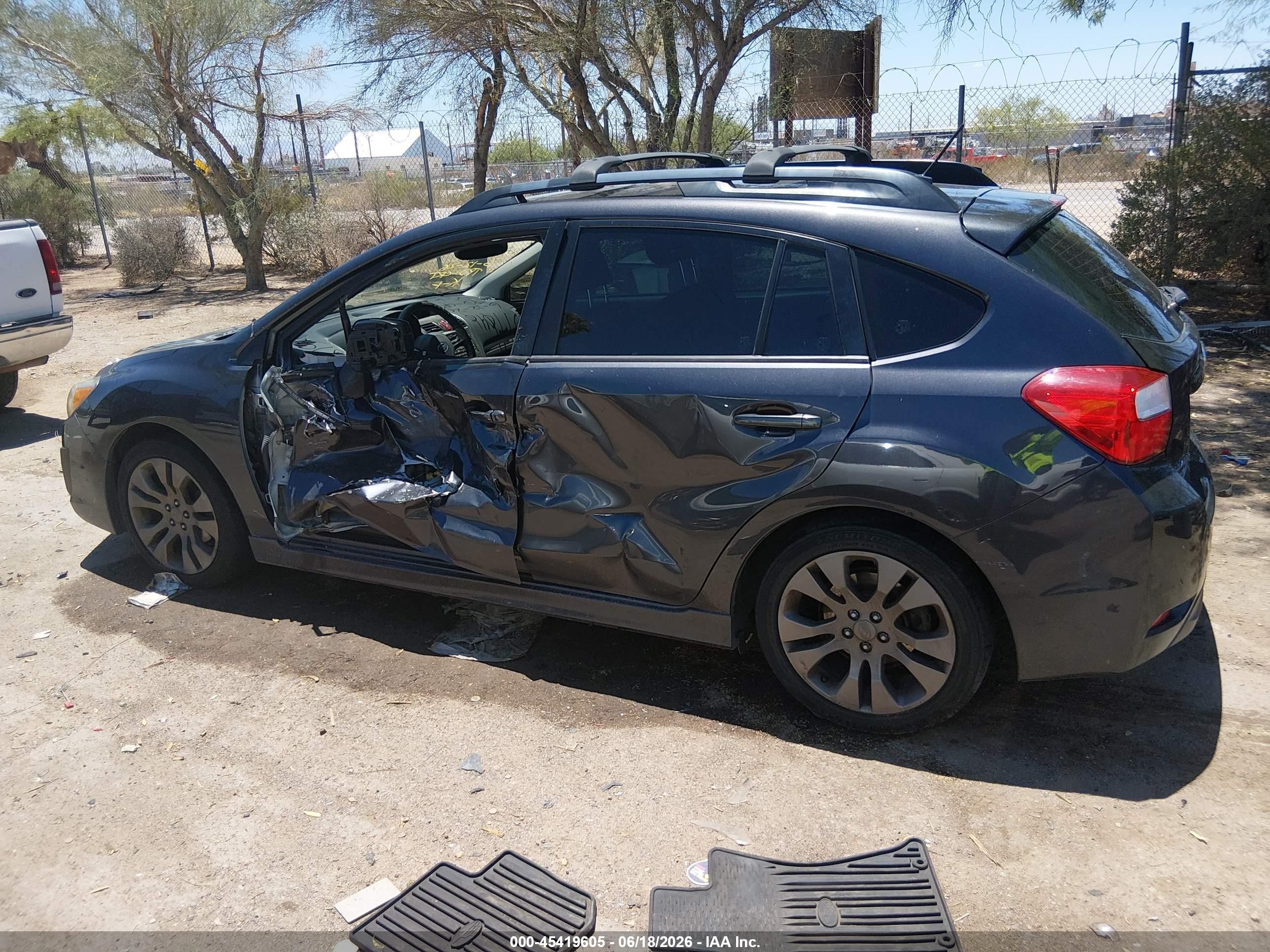 2014 Subaru Impreza 2.0i Sport Premium Black vin: JF1GPAL66E8217518