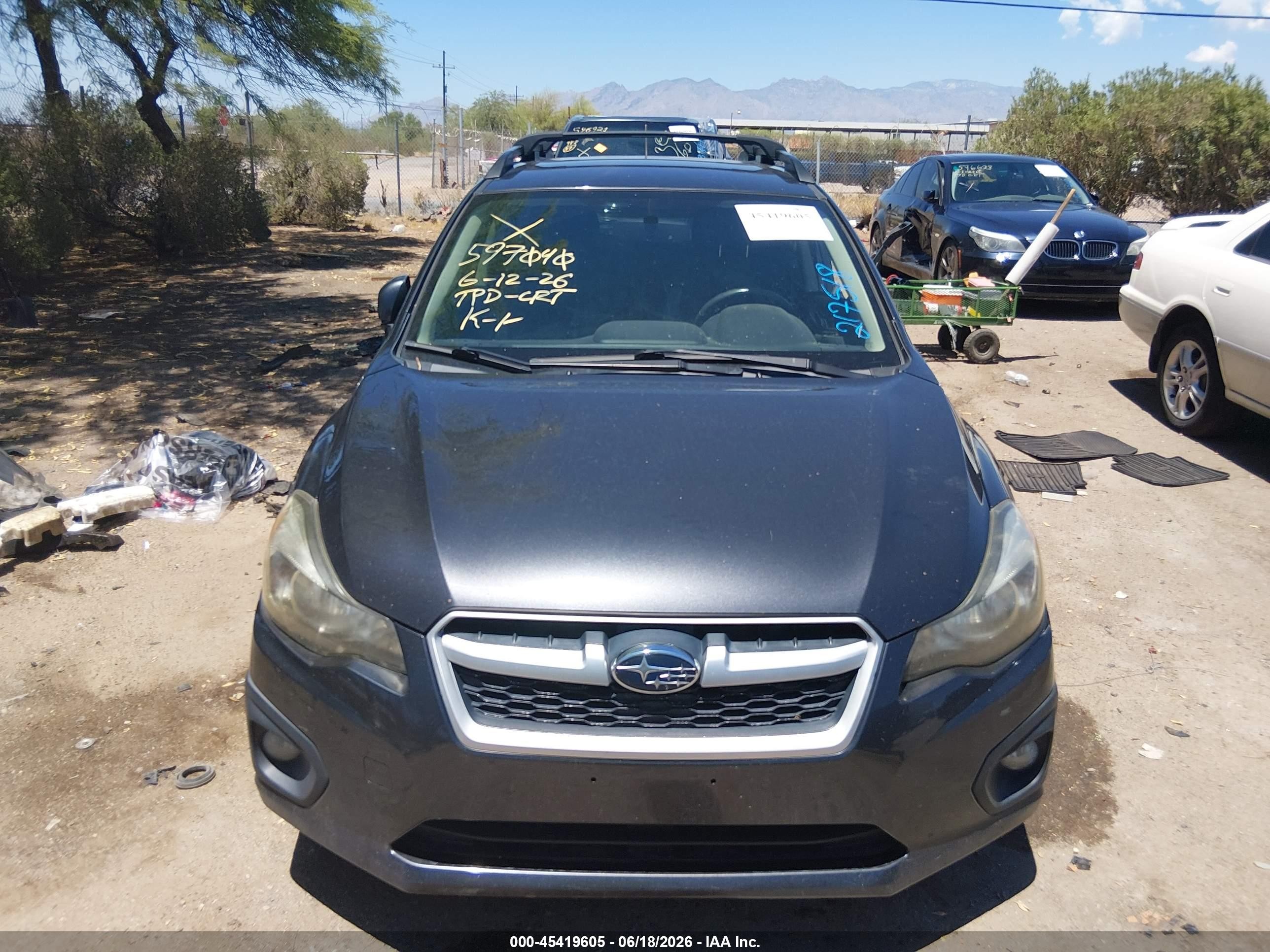 2014 Subaru Impreza 2.0i Sport Premium Black vin: JF1GPAL66E8217518