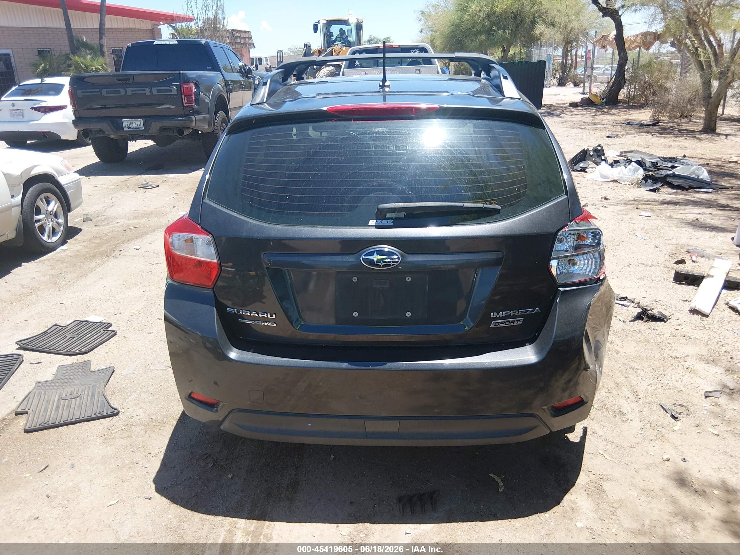 2014 Subaru Impreza 2.0i Sport Premium Black vin: JF1GPAL66E8217518