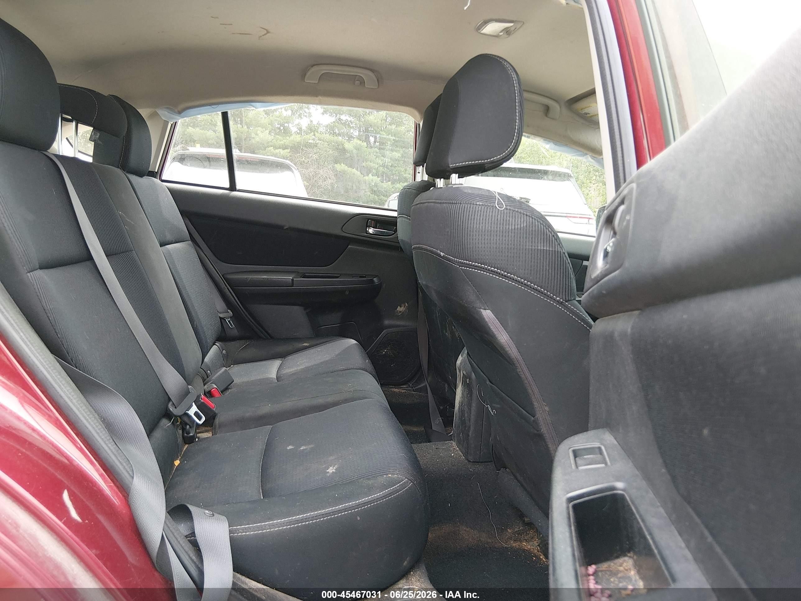 2014 Subaru Impreza 2.0i Sport Premium Red vin: JF1GPAL66E8222850