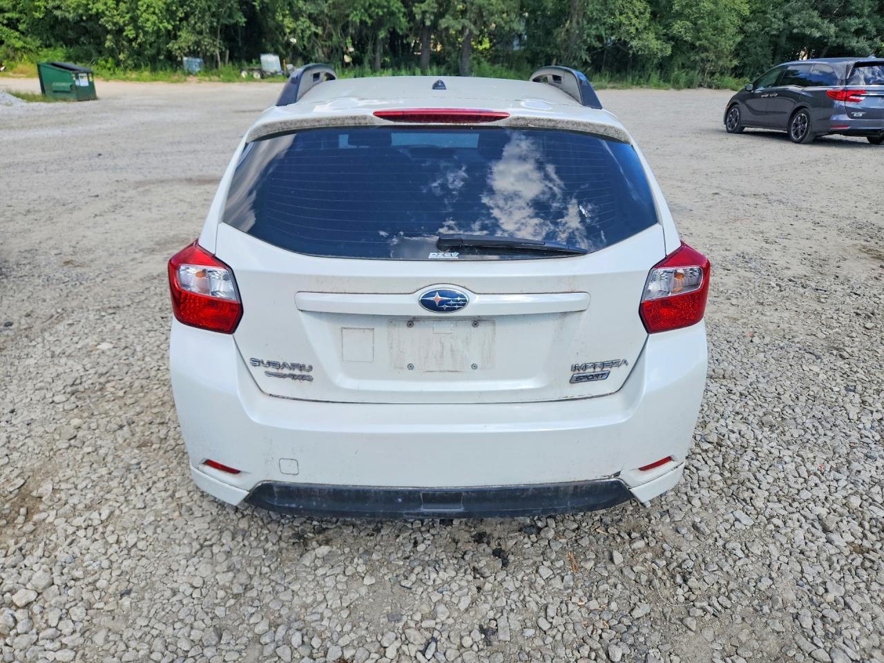2014 Subaru Impreza Sport Premium White vin: JF1GPAL66E8255816