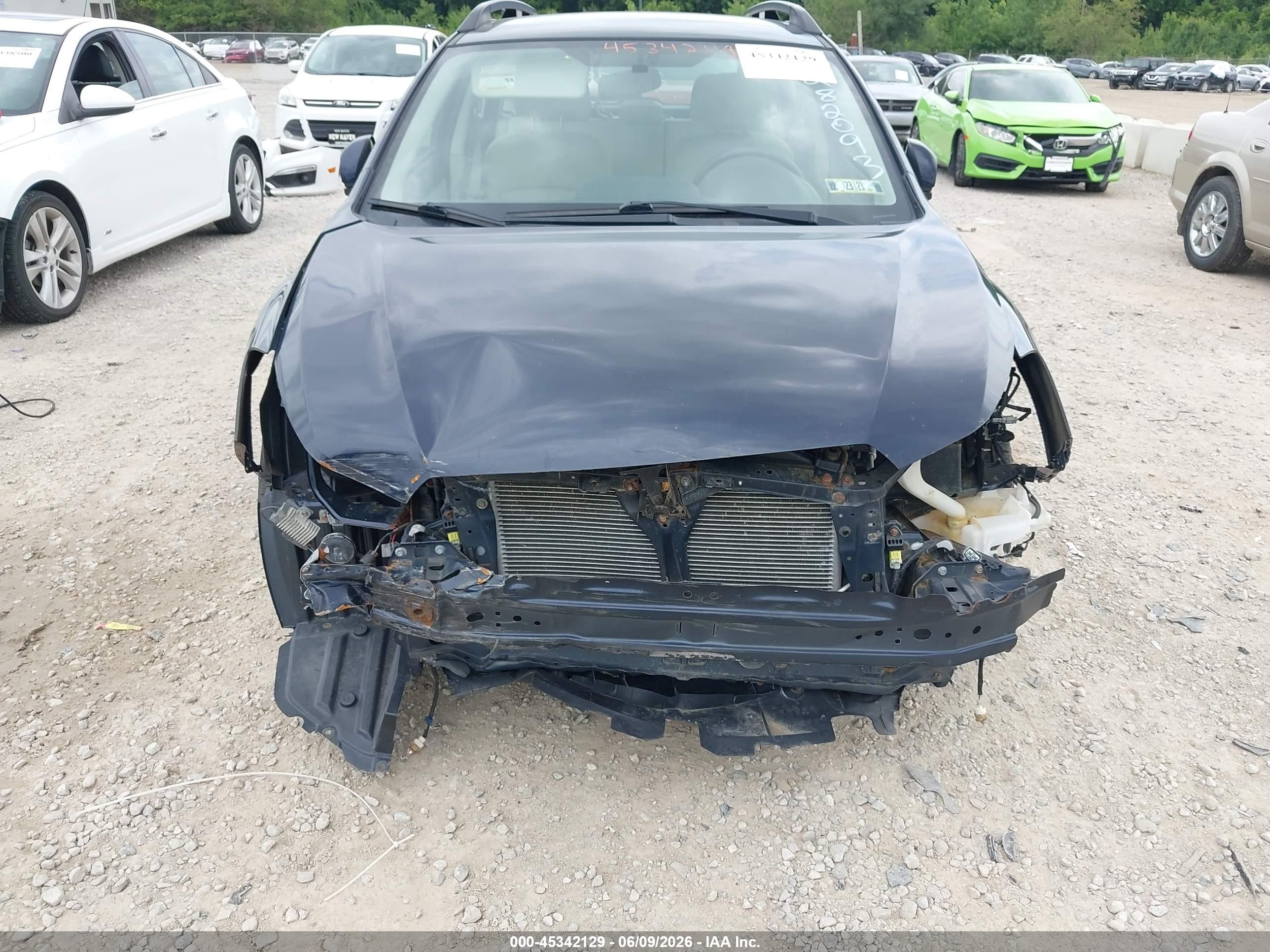 2014 Subaru Impreza 2.0i Sport Premium Blue vin: JF1GPAL66EH282093