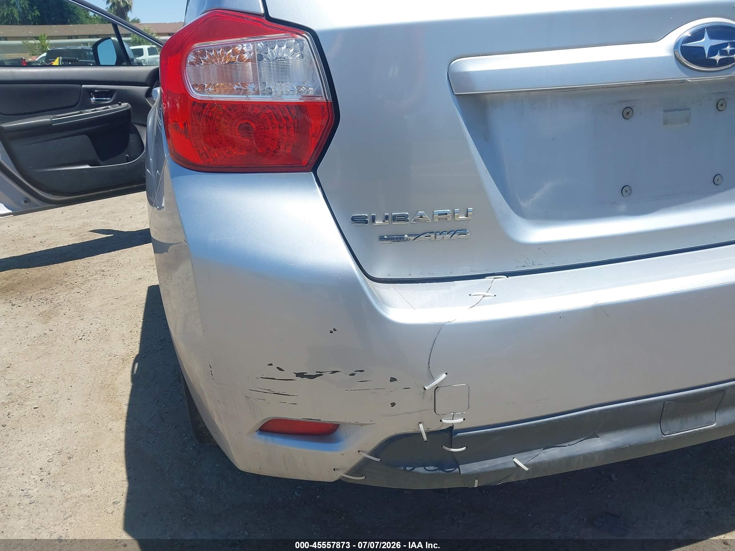 2012 Subaru Impreza 2.0i Sport Premium Серебряный vin: JF1GPAL67CG215148