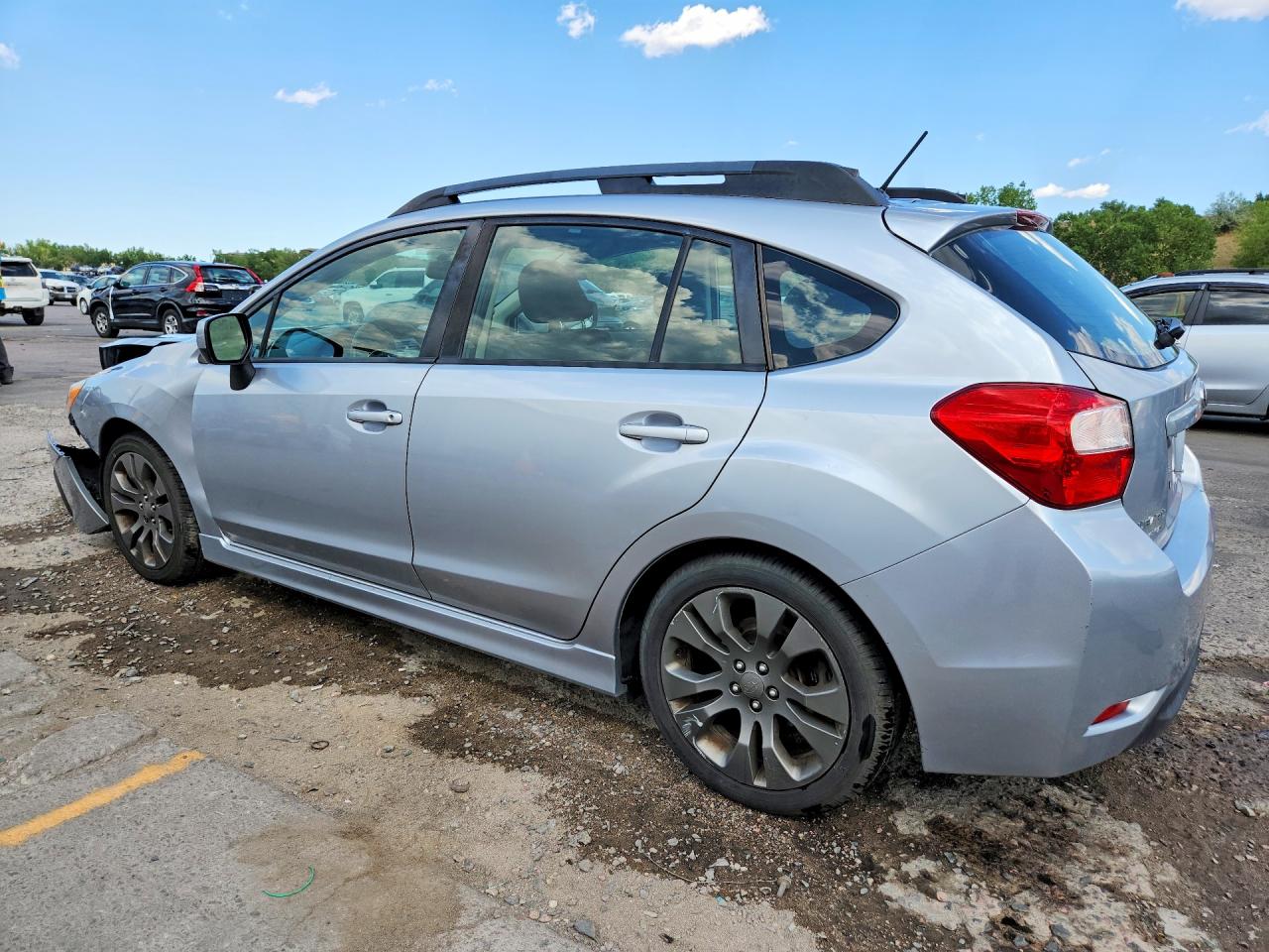 2012 Subaru Impreza Sport Premium Silver vin: JF1GPAL67CH205939