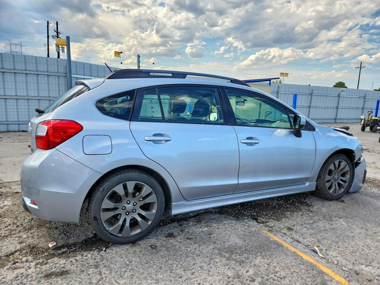 2012 Subaru Impreza Sport Premium Silver vin: JF1GPAL67CH205939