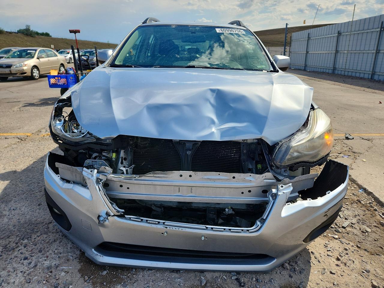 2012 Subaru Impreza Sport Premium Silver vin: JF1GPAL67CH205939