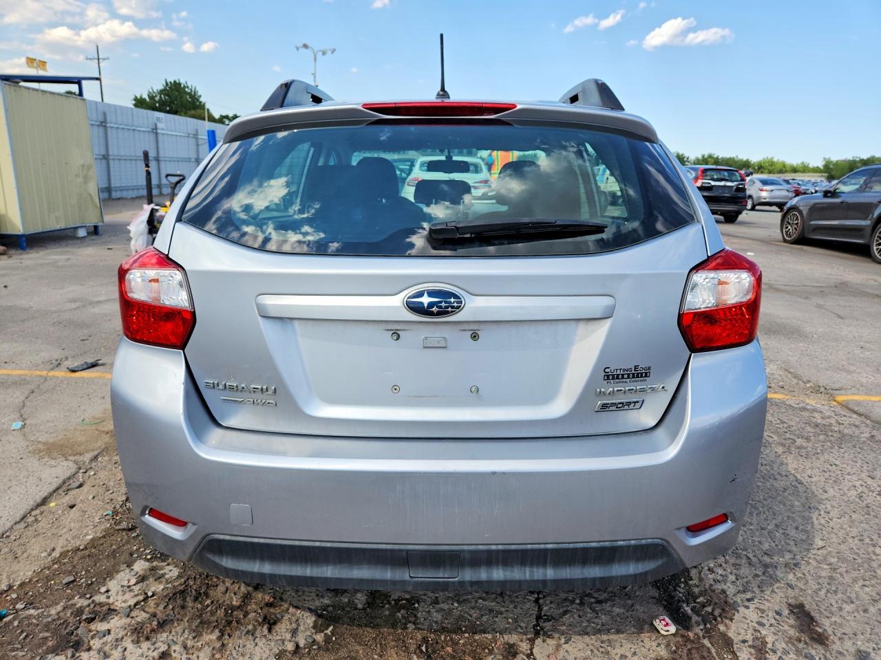 2012 Subaru Impreza Sport Premium Silver vin: JF1GPAL67CH205939