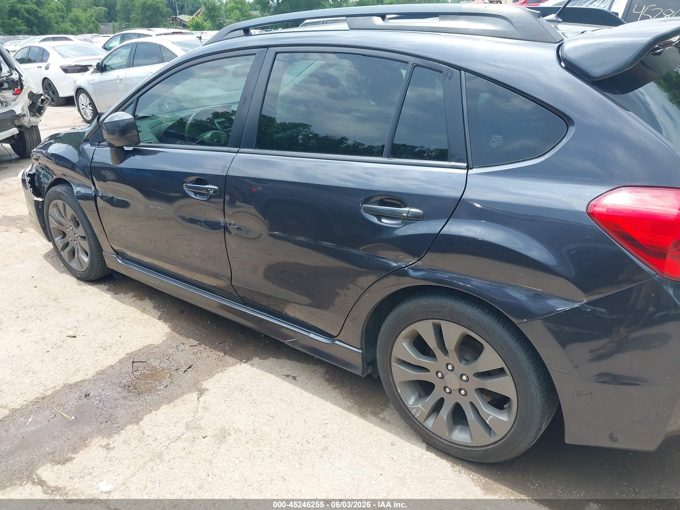 2012 Subaru Impreza 2.0i Sport Premium Gray vin: JF1GPAL67CH240688