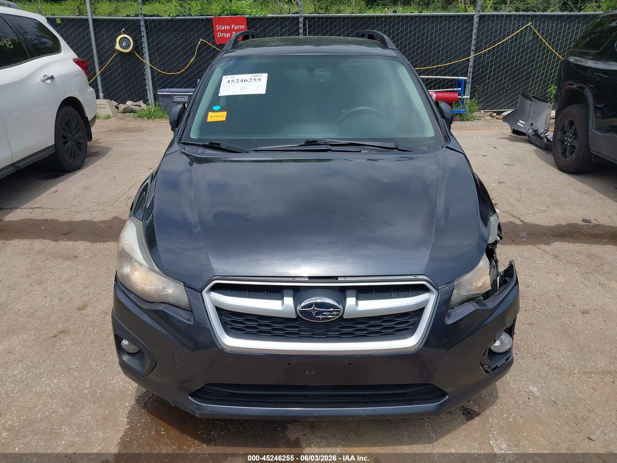 2012 Subaru Impreza 2.0i Sport Premium Gray vin: JF1GPAL67CH240688
