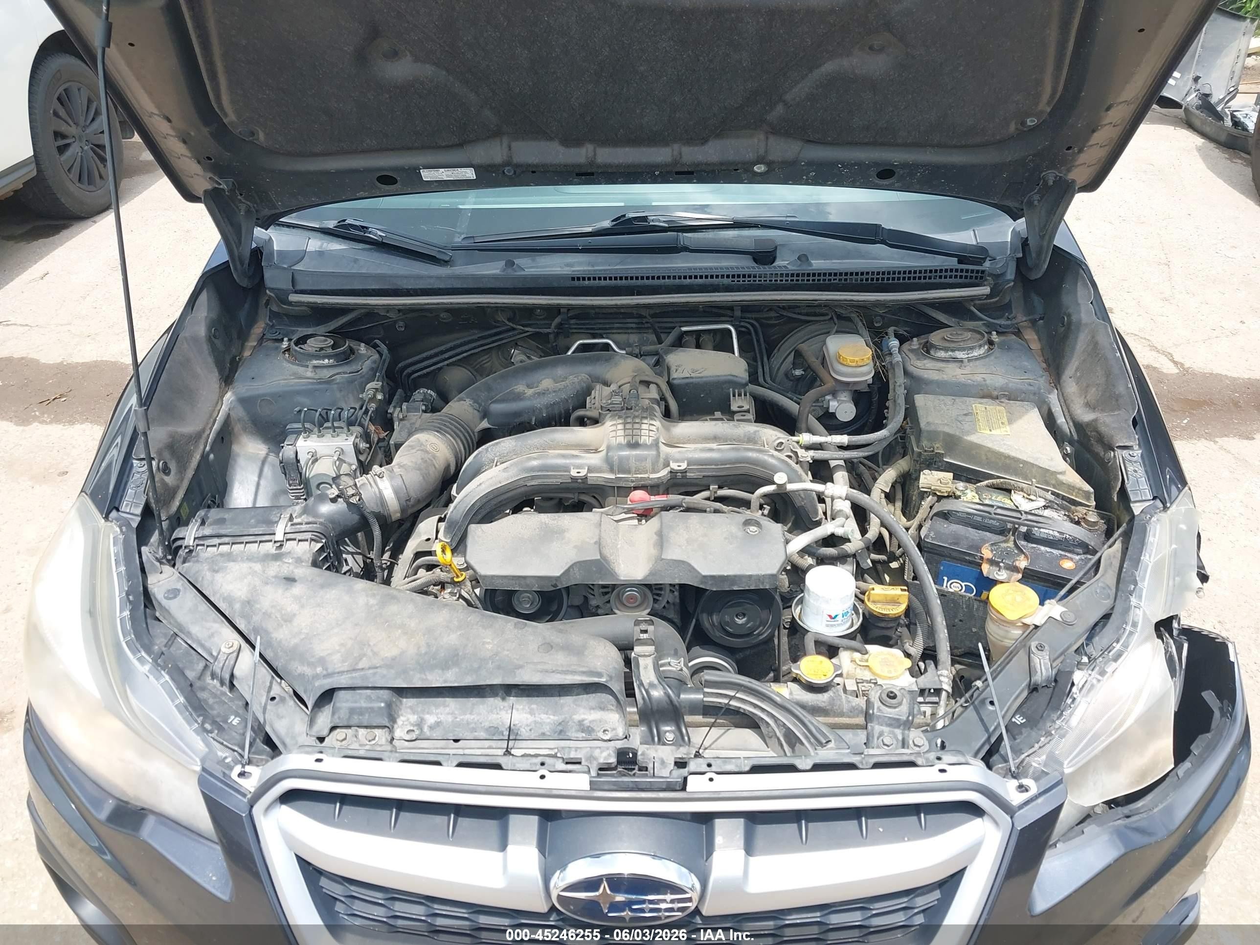 2012 Subaru Impreza 2.0i Sport Premium Gray vin: JF1GPAL67CH240688