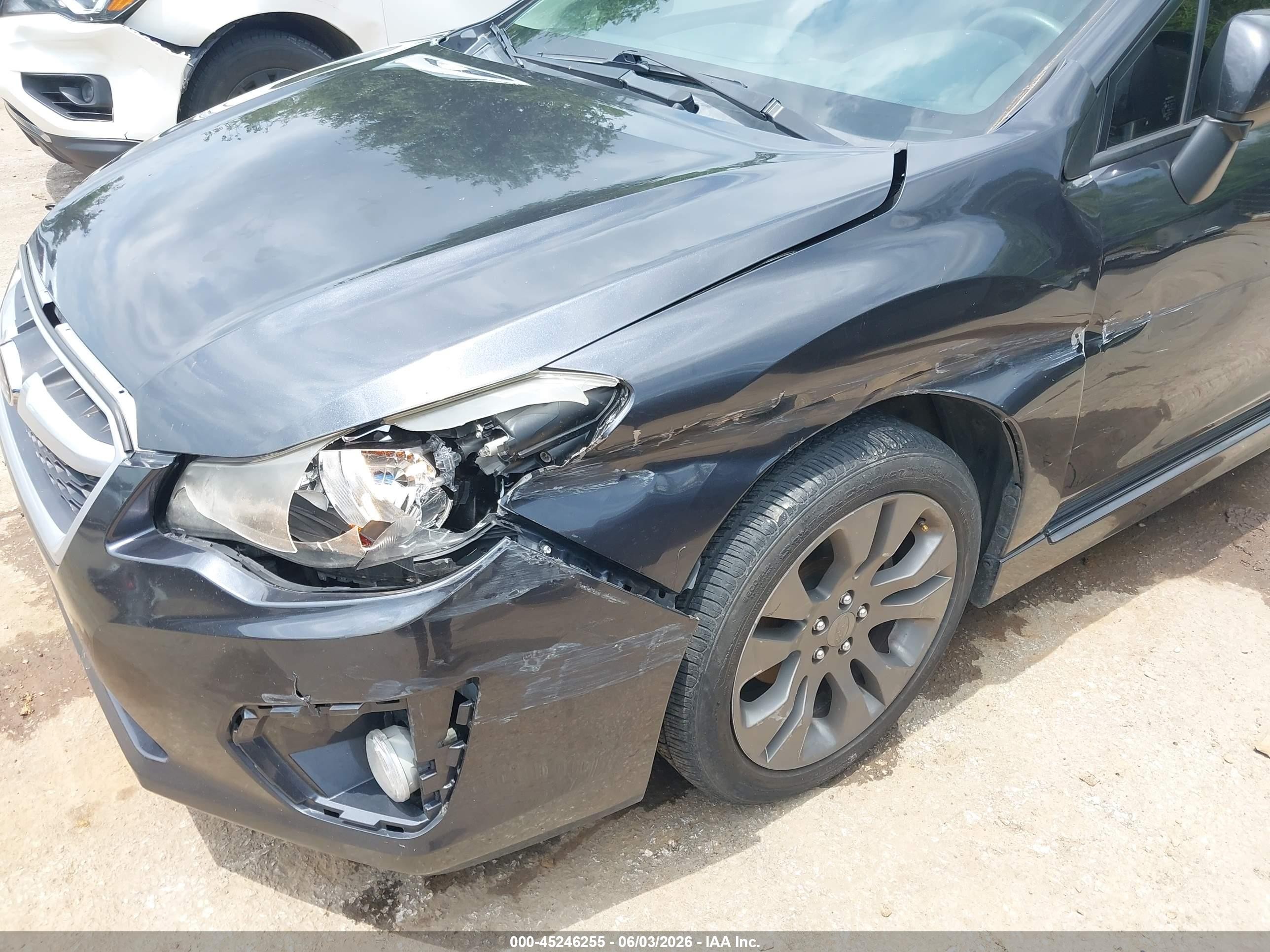 2012 Subaru Impreza 2.0i Sport Premium Gray vin: JF1GPAL67CH240688