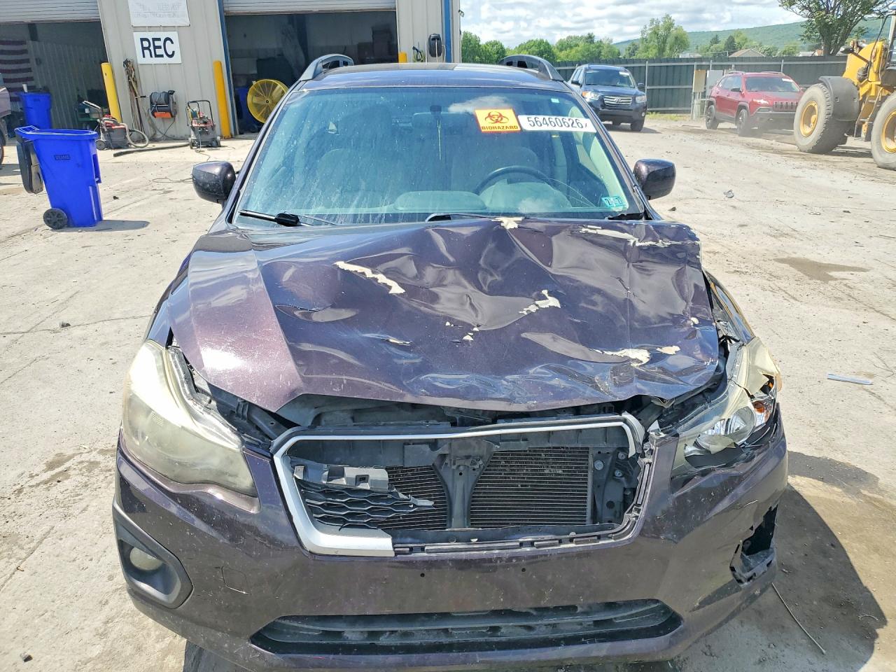 2013 Subaru Impreza Sport Premium Purple vin: JF1GPAL67D1817780