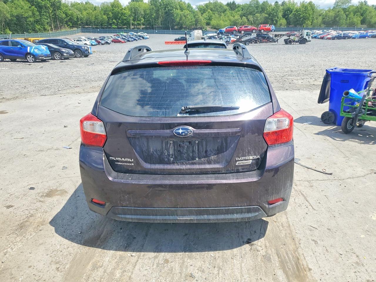 2013 Subaru Impreza Sport Premium Purple vin: JF1GPAL67D1817780