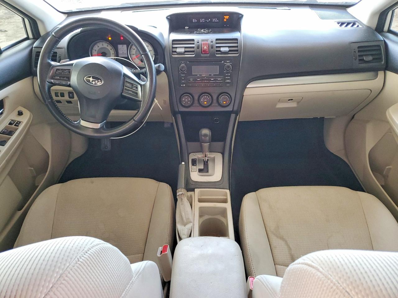 2013 Subaru Impreza Sport Premium White vin: JF1GPAL67D2810824