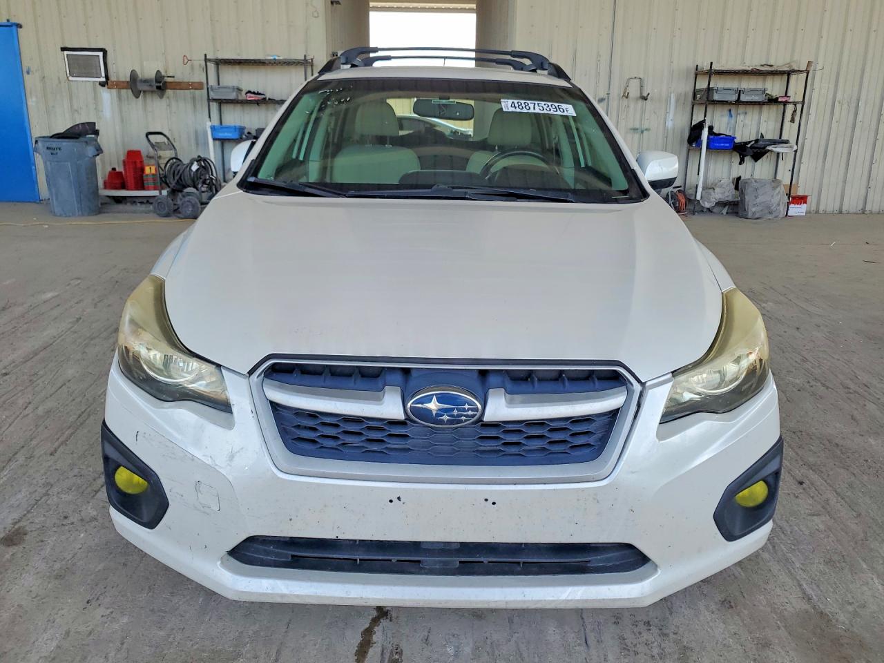 2013 Subaru Impreza Sport Premium White vin: JF1GPAL67D2810824