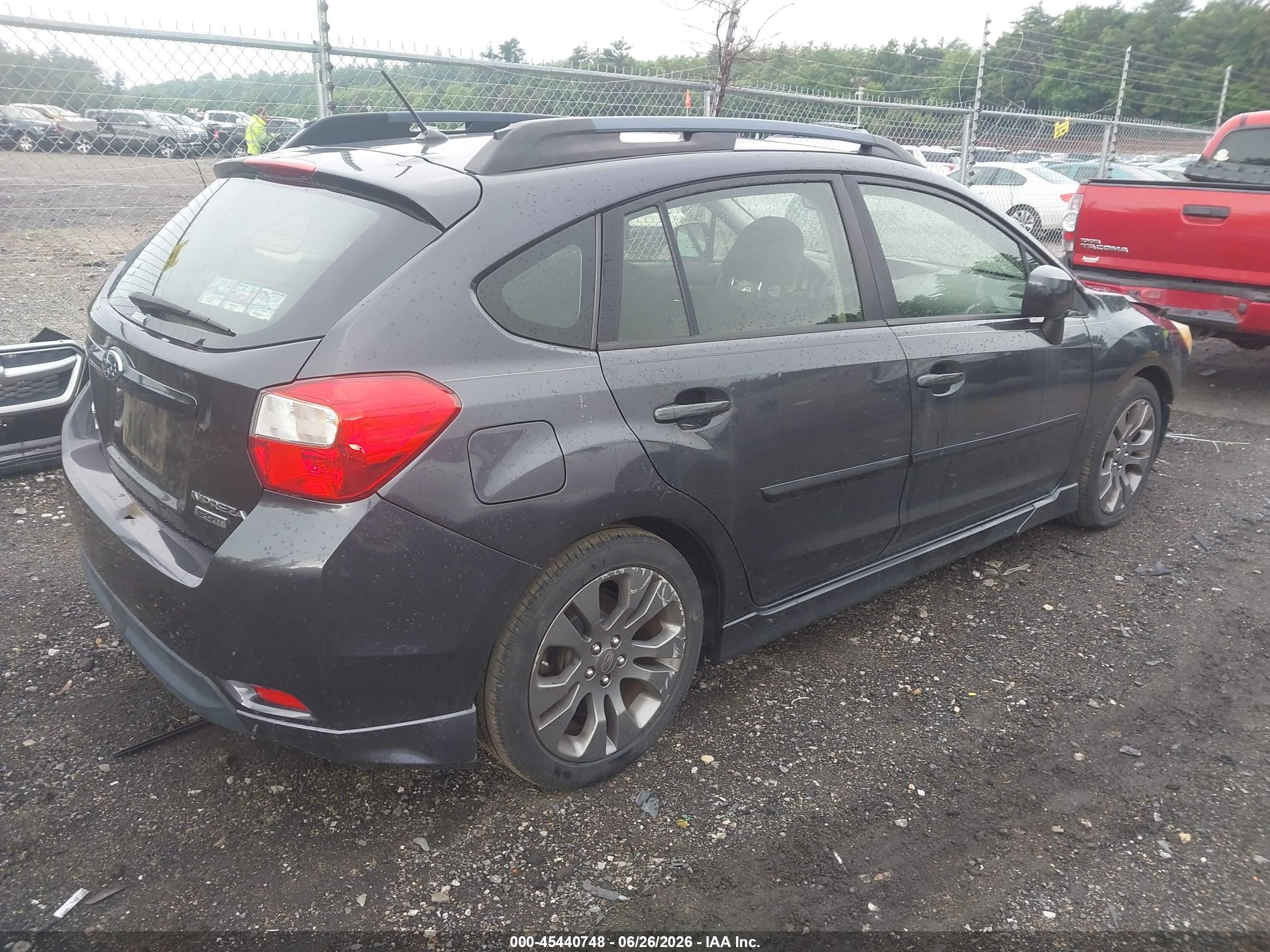 2013 Subaru Impreza 2.0i Sport Premium Gray vin: JF1GPAL67D2814243