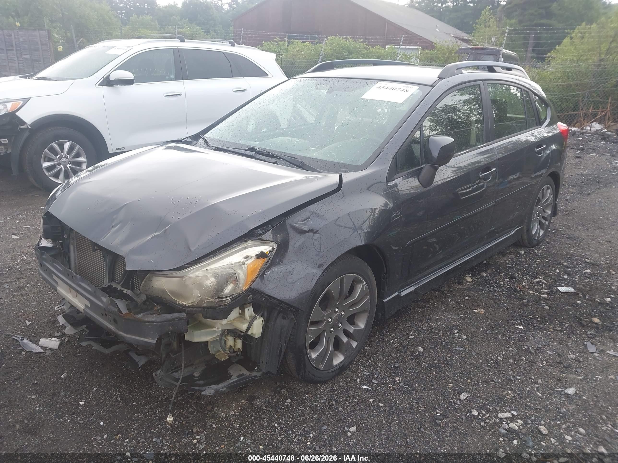 2013 Subaru Impreza 2.0i Sport Premium Gray vin: JF1GPAL67D2814243