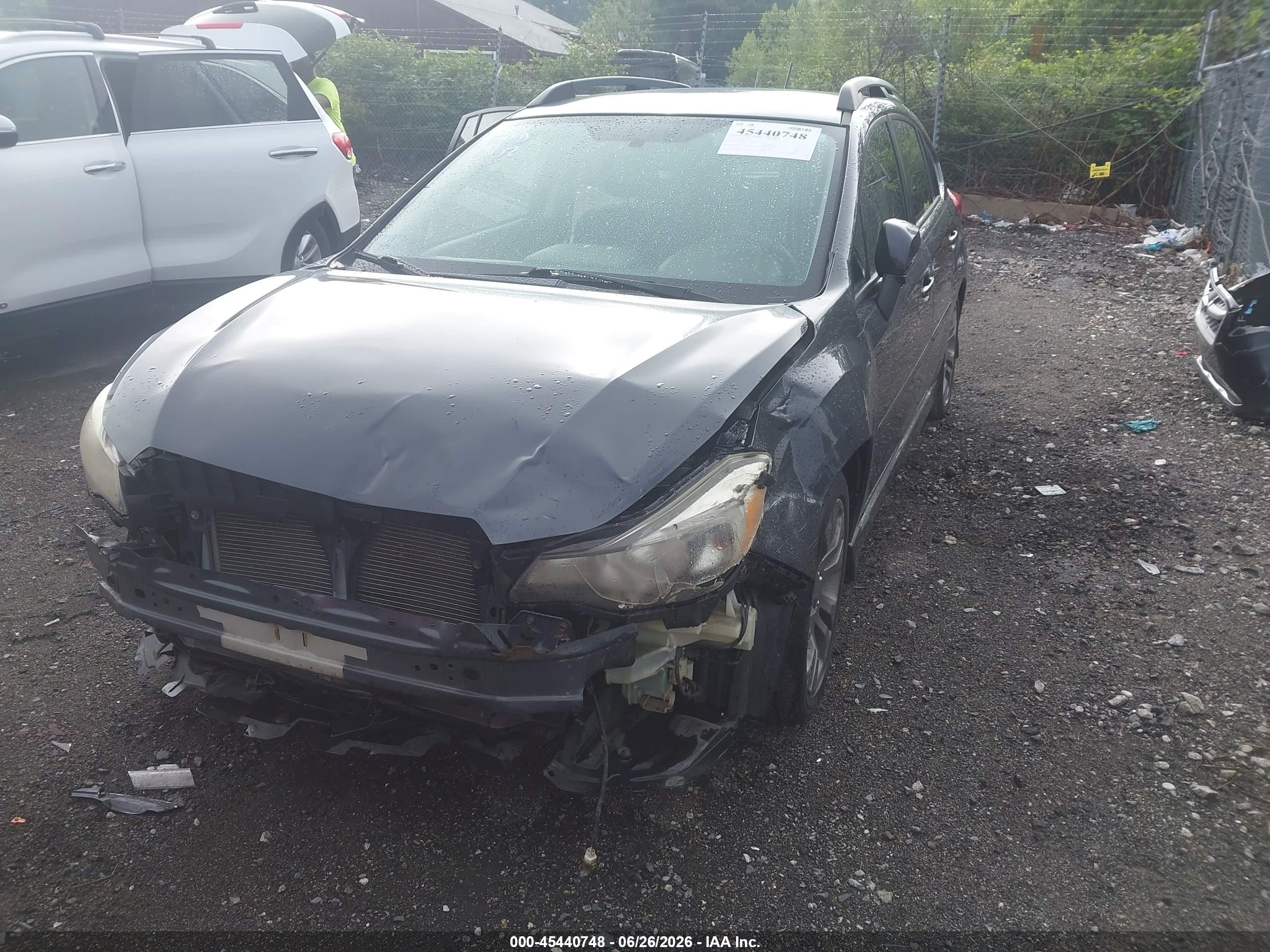 2013 Subaru Impreza 2.0i Sport Premium Gray vin: JF1GPAL67D2814243