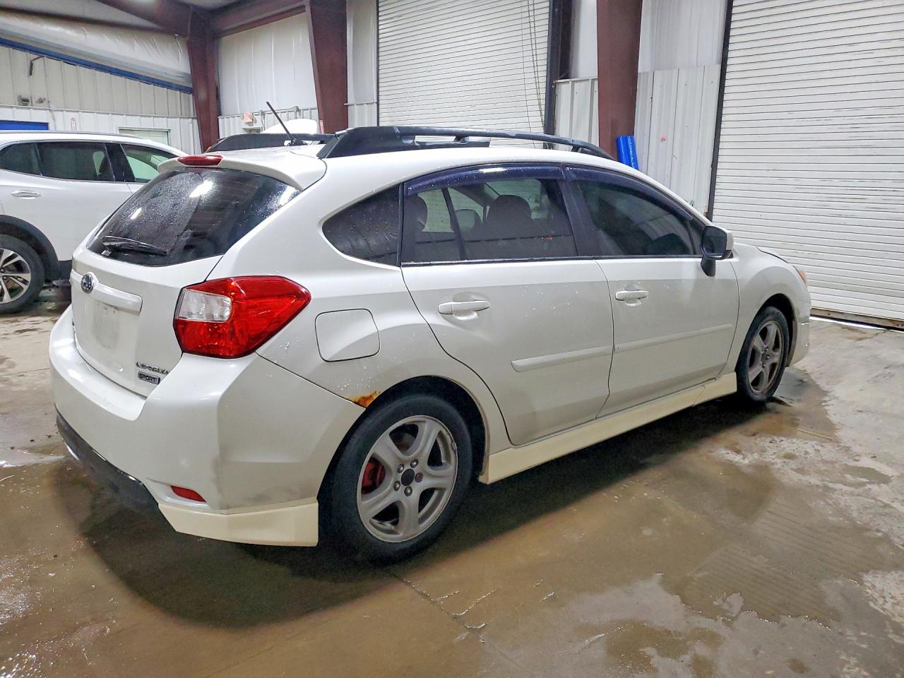 2013 Subaru Impreza Sport Premium White vin: JF1GPAL67D2881814