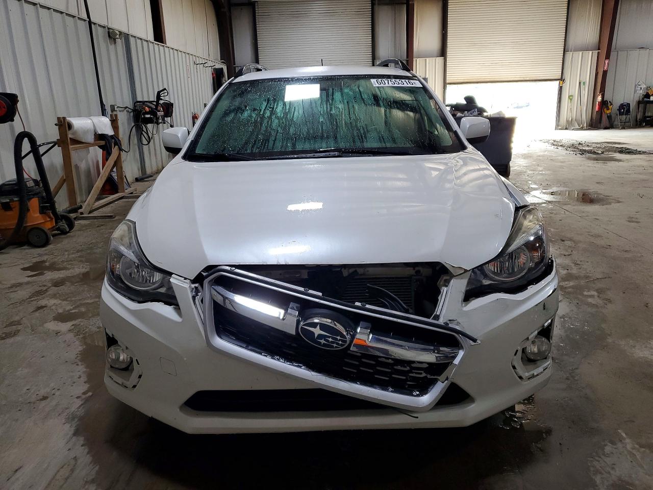 2013 Subaru Impreza Sport Premium White vin: JF1GPAL67D2881814