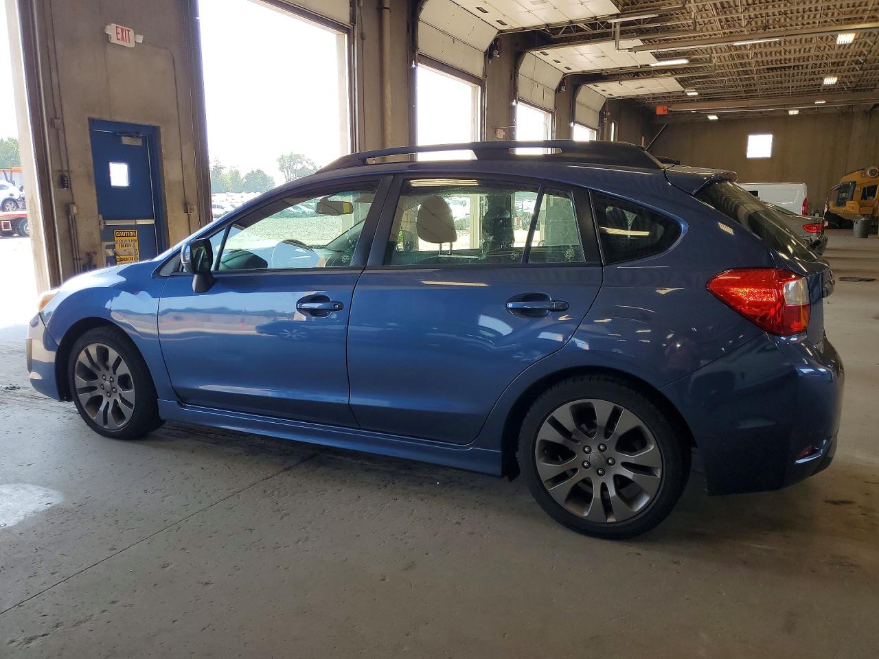 2013 Subaru Impreza Sport Premium Blue vin: JF1GPAL67DH202640