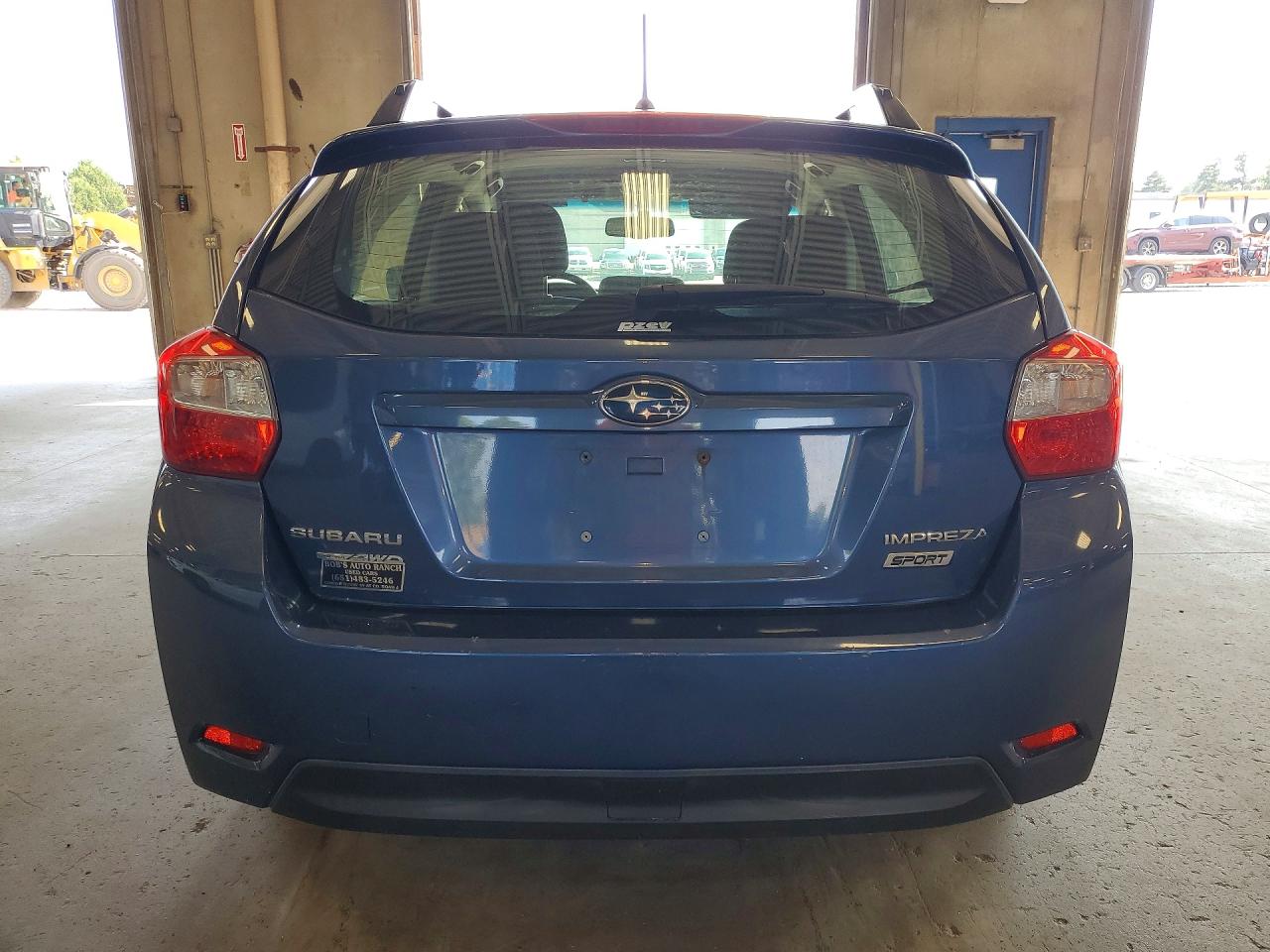 2013 Subaru Impreza Sport Premium Blue vin: JF1GPAL67DH202640