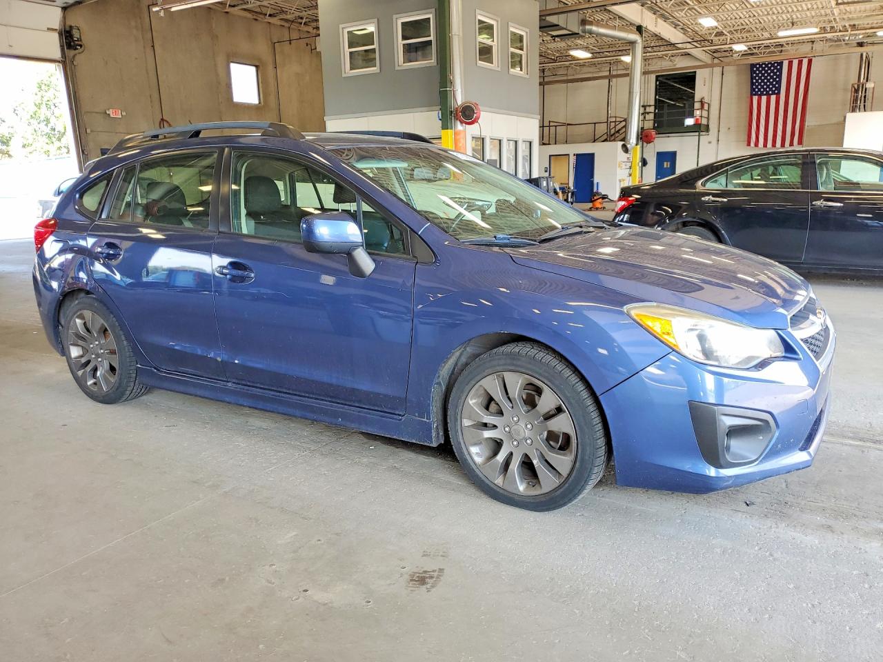 2013 Subaru Impreza Sport Premium Blue vin: JF1GPAL67DH202640