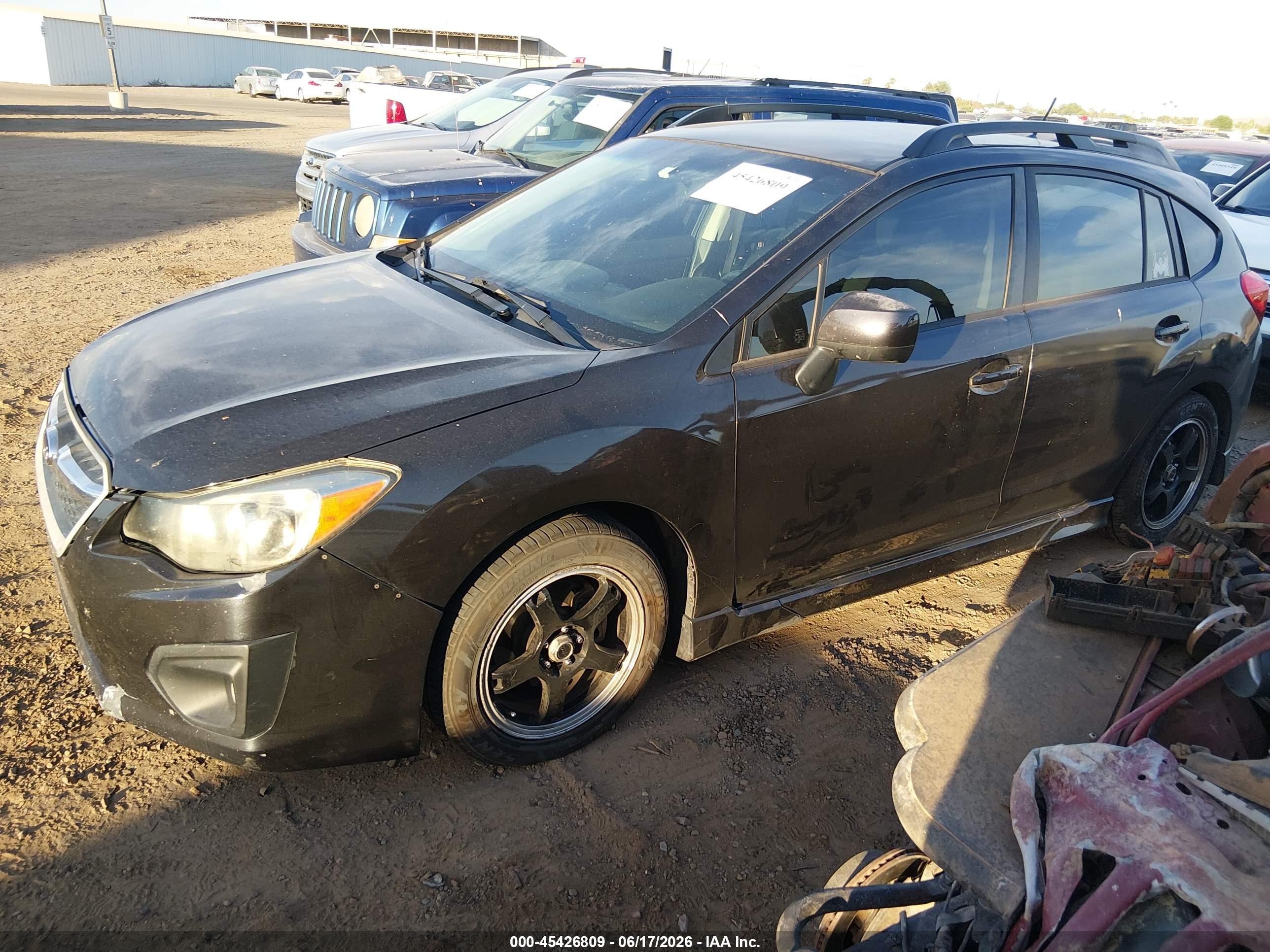 2014 Subaru Impreza 2.0i Sport Premium Black vin: JF1GPAL67E8224123