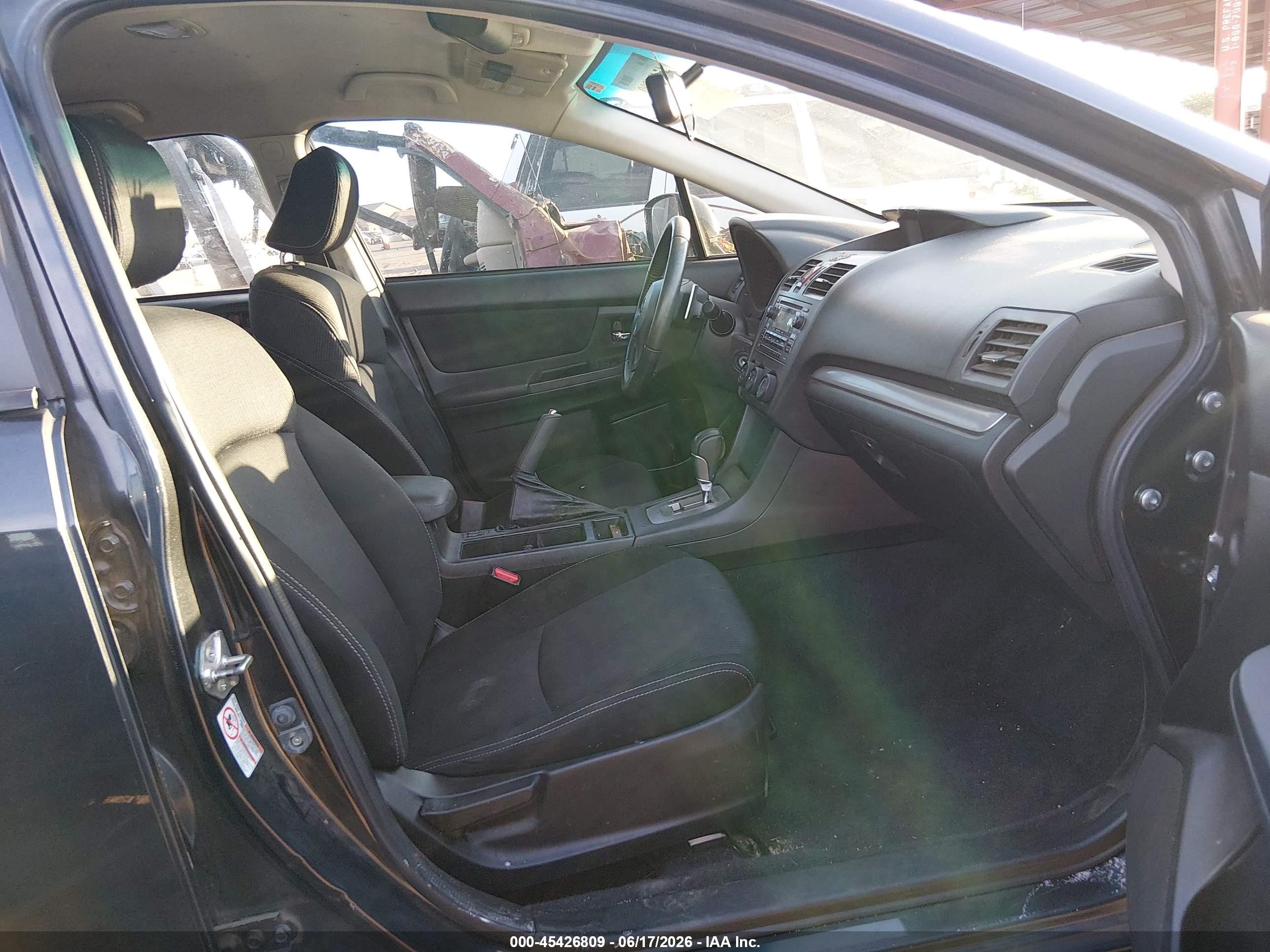 2014 Subaru Impreza 2.0i Sport Premium Black vin: JF1GPAL67E8224123