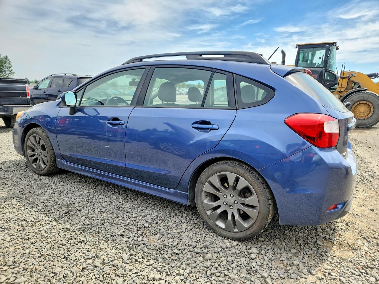 2012 Subaru Impreza Sport Premium Blue vin: JF1GPAL68CG215160