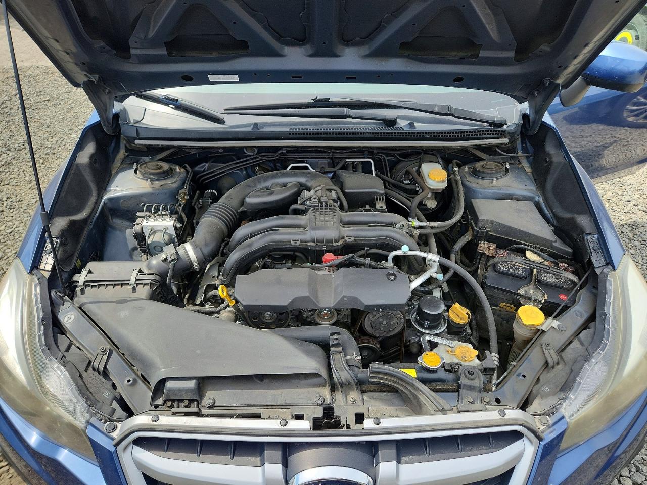 2012 Subaru Impreza Sport Premium Blue vin: JF1GPAL68CG215160