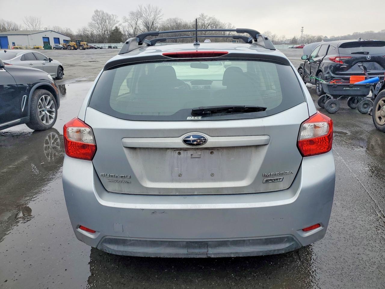 2012 Subaru Impreza Sport Premium Silver vin: JF1GPAL68CH247309