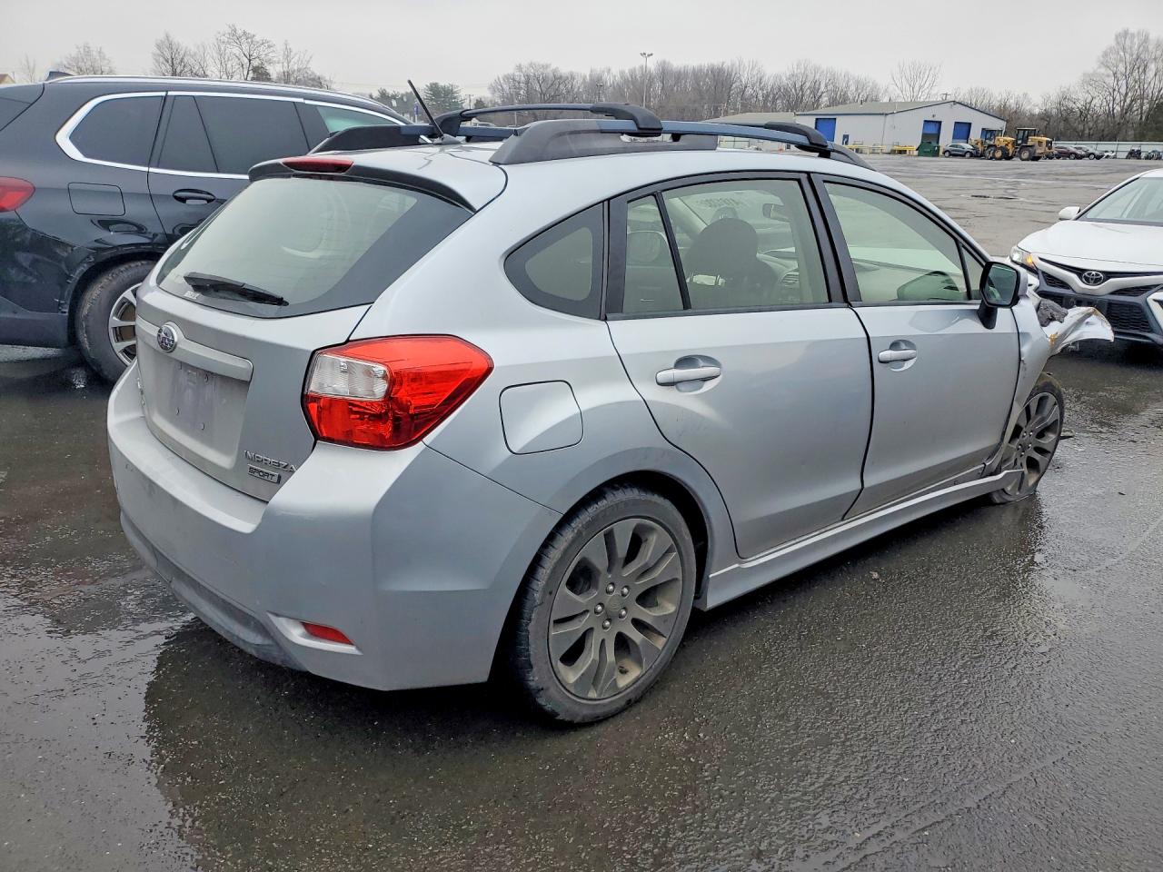 2012 Subaru Impreza Sport Premium Silver vin: JF1GPAL68CH247309
