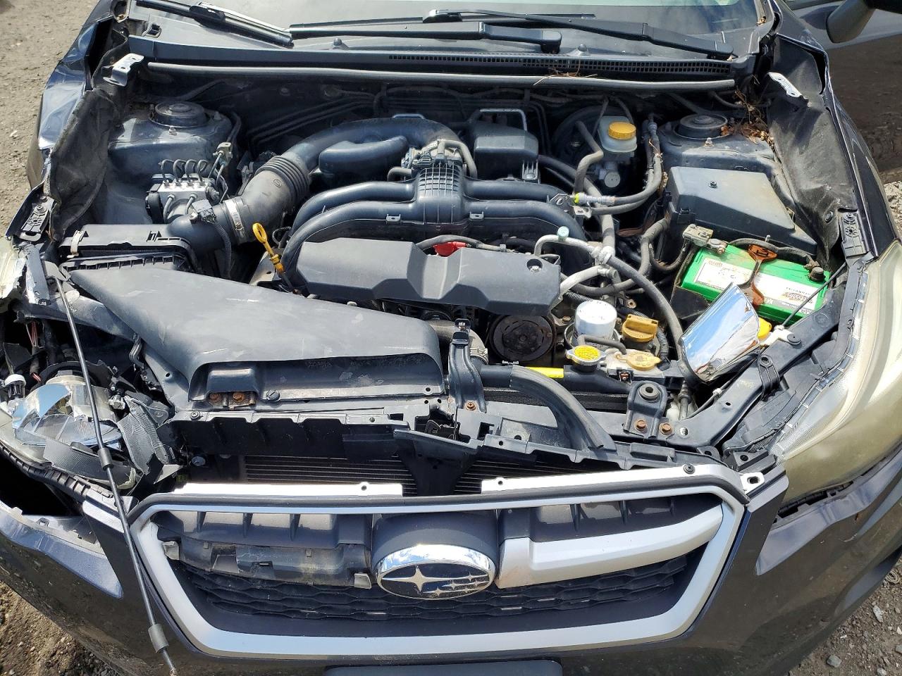 2013 Subaru Impreza Sport Premium Gray vin: JF1GPAL68D2816244